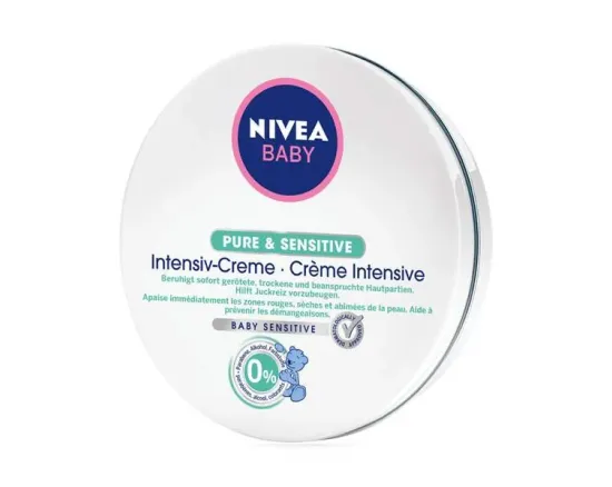 Nivea Baby Pure & Sensitive crema intensiva, 150ml