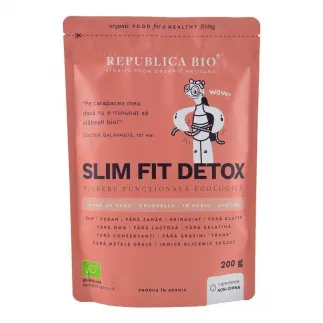 Slim Fit Detox pulbere functionala ecologica, 200g