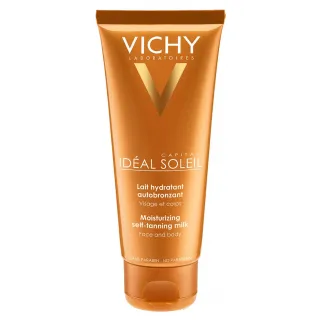 Vichy Ideal Soleil lapte hidratant autobronzant fata&corp 100ml