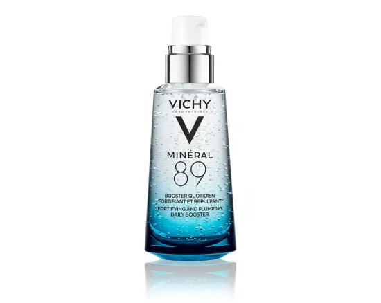 VICHY Mineral 89 Gel-Booster cu efect de hidratare, fortifiere si reumplere cu Acid Hialuronic 50 ml