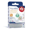 Pic plasturi Aquabloc mix 4 dimensiuni cu solutie antibacteriana, 20 buc.
