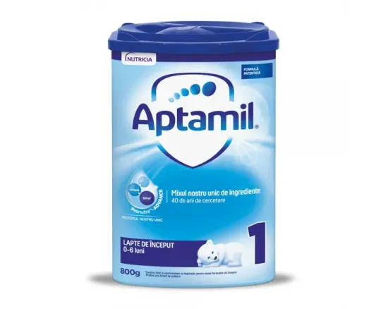 Aptamil 1 lapte praf de inceput 0-6 luni 800 g