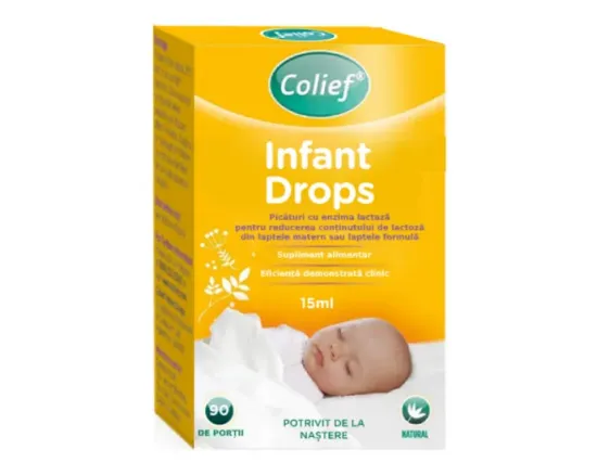 Colief picaturi cu lactaza pentru colici Infant Drops 15 ml