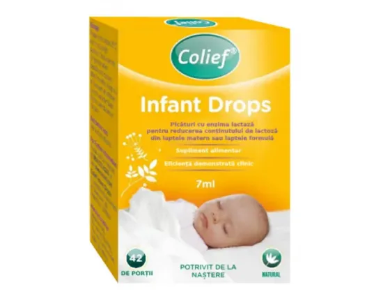 Colief picaturi cu lactaza pentru colici Infant Drops 7 ml