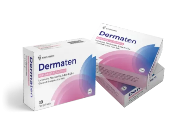 Dermaten x30 comprimate (pachet 3 cutii), Eurofarmaco