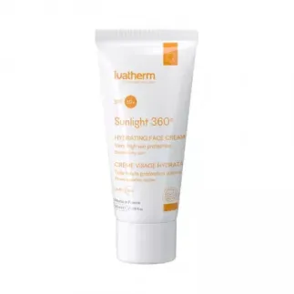 Ivatherm Sunlight crema hidratanta pentru fata cu protectie solara SPF 50+, 50 ml